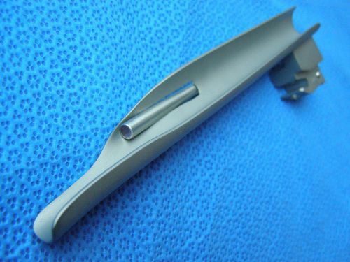 Fiberoptic Laryngoscope Greenline Wisconsin Blade# 3 EMT Anesthes Instruments