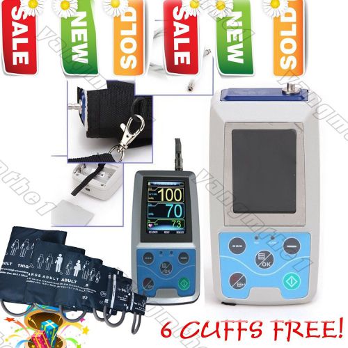 CE FDA 24Hrs Ambulatory Monitor,Automatic Ambulatory Blood Pressure Monitor