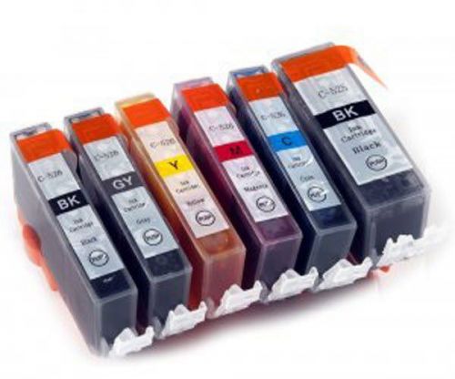 30 Ink Cartridge PGI525 CLI526 GREY CLI526GY to Canon PIXMA MG6150 MG6250 MG8150