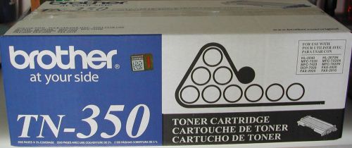 Brother TN-350 Toner Cartridge/ Brand New/ Unopened