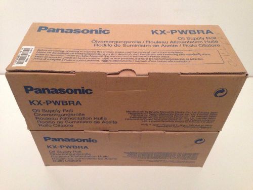 2x PANASONIC KX-PWBRA Oil Supply roll