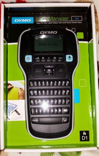 Dymo label manager lm-160 electronic hand held portable label maker new #1790415 for sale