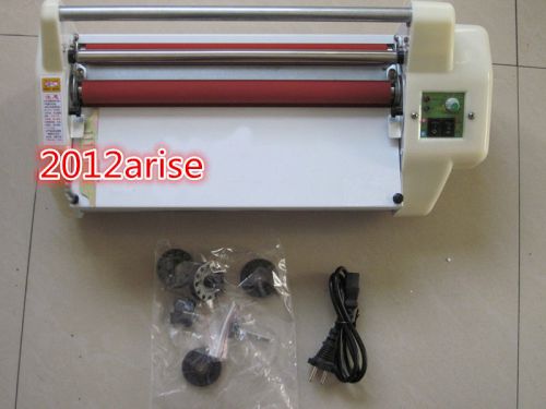 Brand New 13&#034; Laminator Four Rollers Hot Roll Laminating Machine 220 V 50 Hz