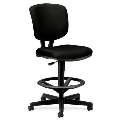 Hon volt adjustable height stool - fabric black seat - plastic for sale