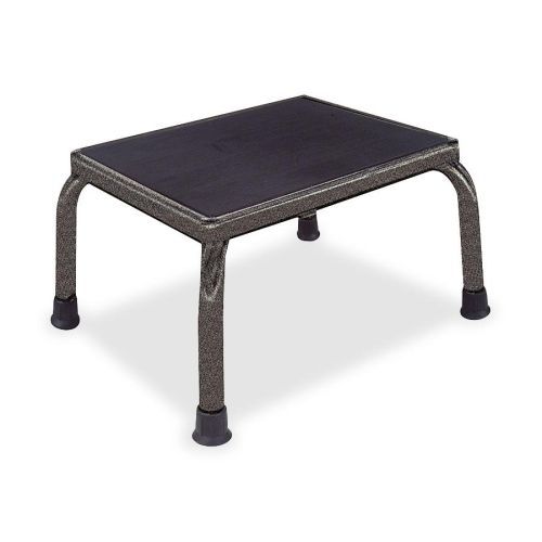 Hausmann 2000 Foot Stool - 250.00 lb - 14.0&#034; x 11.0&#034; x 9.0&#034; - Black, Chrome