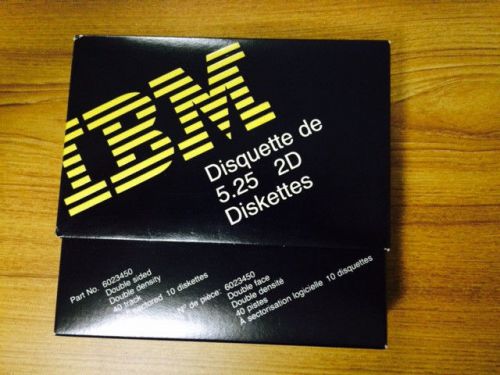 IBM 5.25&#034; Diskette, part # 6023450, Box of 10