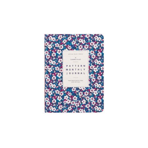 Ardium 2015 summer blue pattern monthly journal (S) 11.5*15.5*1.3cm