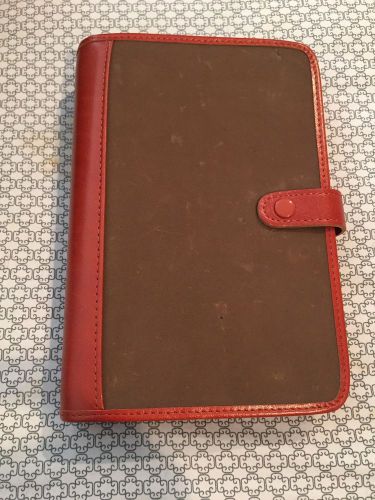 Vintage Filofax Chester Personal Leather Planner Agenda