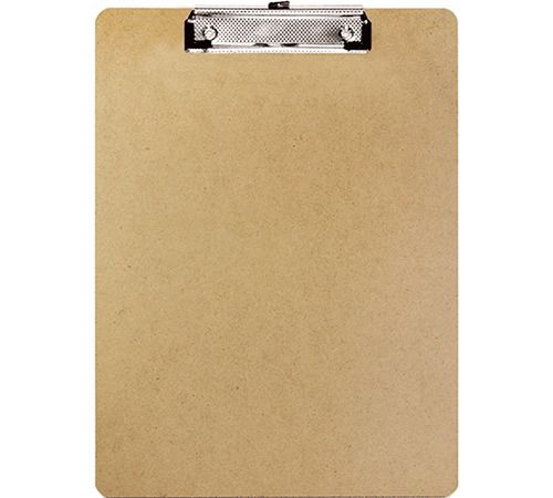 HARD BOARD CLIP BOARD STANDARD SIZE / LOW PROFILE/  (PER LOT OF 12)  WHOLESALE