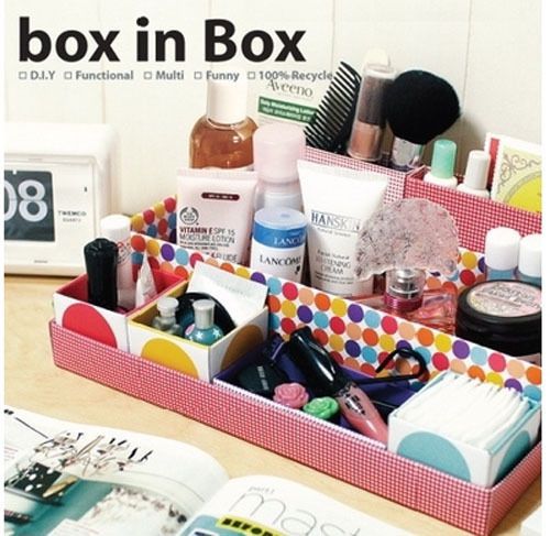 Desk organizer box in box-lollipop for sale