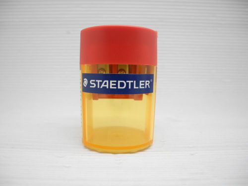 Staedtler Art Nr.512006 Double hole pencil sharpener  Red &amp; Orange