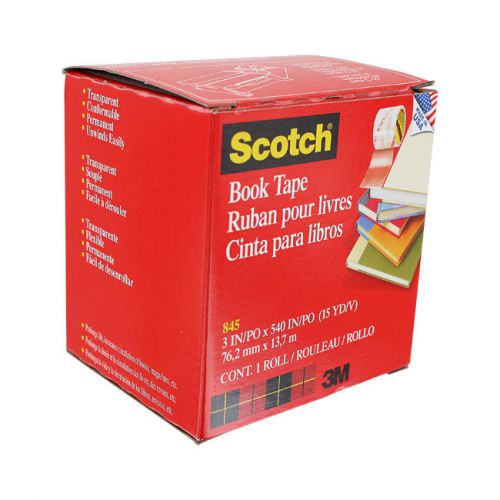 Scotch Book Repair Tape 3&#034;&#034; x 15 Yards