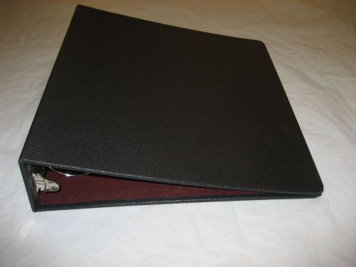 Heavy-Duty Archival 3-Ring Binder 3&#034; Black