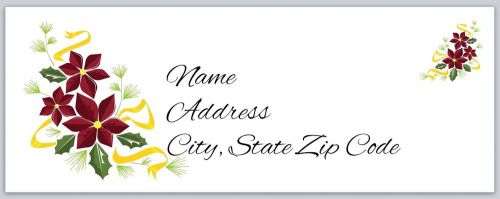 30 Personalized Return Address  Labels Christmas Buy 3 Get 1 free (bi29)