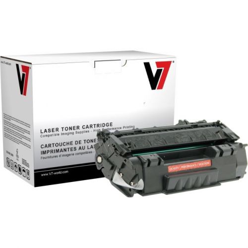 V7 TONER THK27553AM MICR TONER CART FOR HP LASERJET