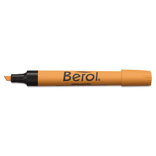 12 eberhard faber 4009 highlighter chisel tip fl orange for sale