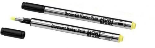 10 Genuine Montblanc Yellow HIGHLITER Refill - 12970