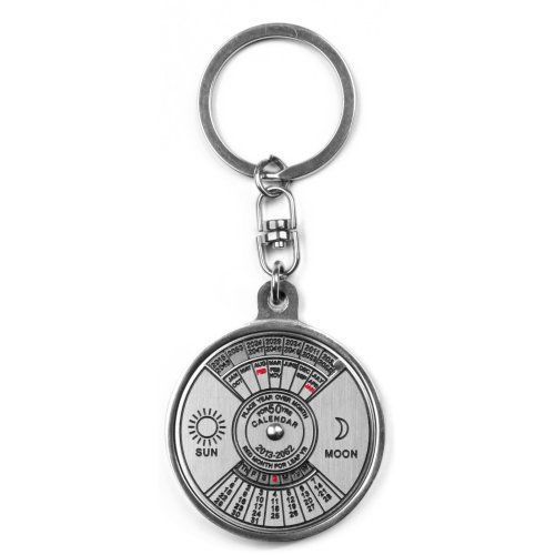 50 Year Calendar Key Ring By Kikkerland