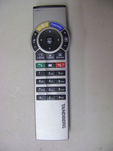 TANDBERG TRC3 VIDEO CONFERENCE REMOTE CONTROL 95 EXP MXP 3000 8000 TRC 3