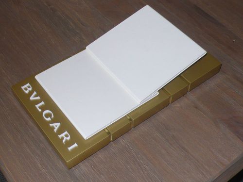 BVLGARI STORE SHOP DISPLAY PROMOTIONAL STAND, RARE ORIGINAL