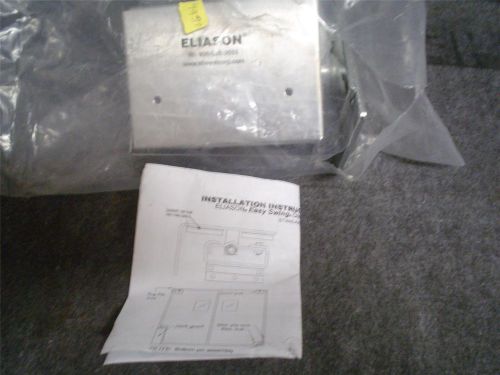 eliason easy swing double action 3/4&#034; to 1-1/2&#034; door hinge hardware kit