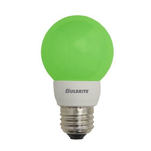 Bulbrite led/g16g 1w led decorative g16 globe  green for sale