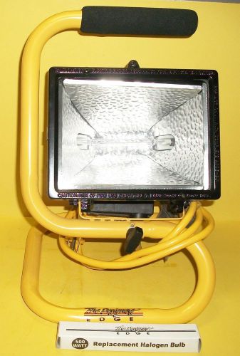 The designers edge 500 watt portable work light - use in wet conditions - nwot for sale