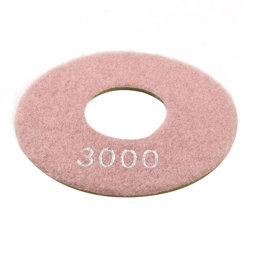 Pink dry wet diamond polishing pad grit 3000 4&#034; dia for floor grinding for sale