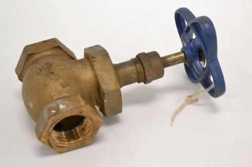 NIBCO T-235-Y 150SWP 300WOG 150 BRASS THREADED 1-1/4 IN NPT GLOBE VALVE B267447