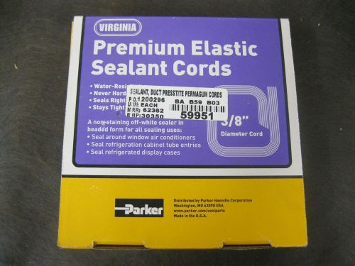 PARKER VIRGINIA 474300 PP-36 Premium Elastic Sealant Cords 3/8&#034; x 25&#039; Roll