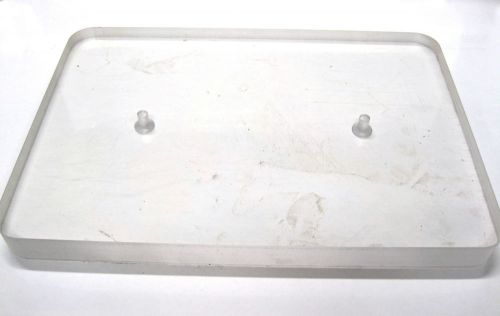 BULLET PROOF GLASS 280mm x 407mm x 31.65mm LEFT OVER DEALER&#039;S INVENTORY STORAGE