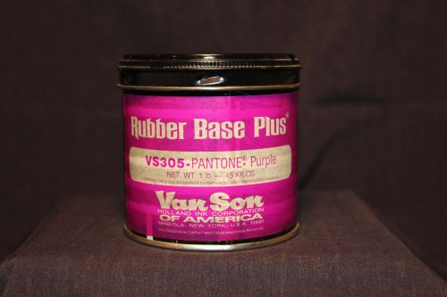 1 lb - van son - commercial offest printing ink - vs305 - pantone purple for sale