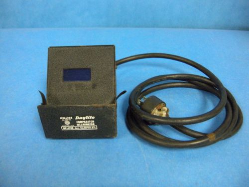 Hellige 600-DA Daylite Comparator Illuminator Used