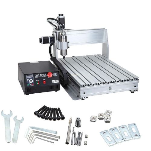 CNC 6040T Flexible Coupling 4 Axis Router Engraver / Engraving Drilling Machine