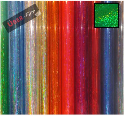 Uber-Film Roll Of Glitter Self Adhesive Vinyl Sign Making Vinyl Film Sheeting