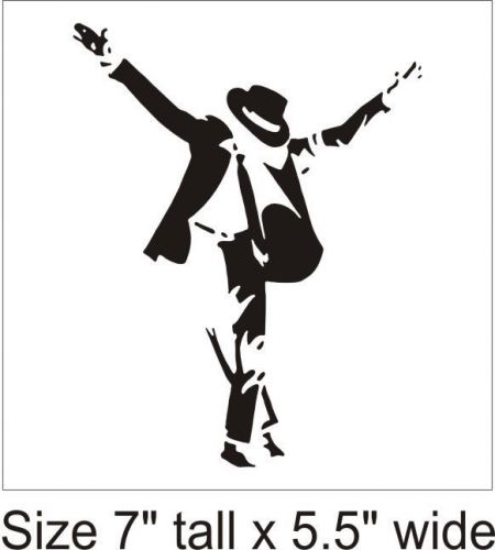 Michael Jackson Funny Car Vinyl Sticker Decal Truck Bumper Fine Art Cafe - 1207