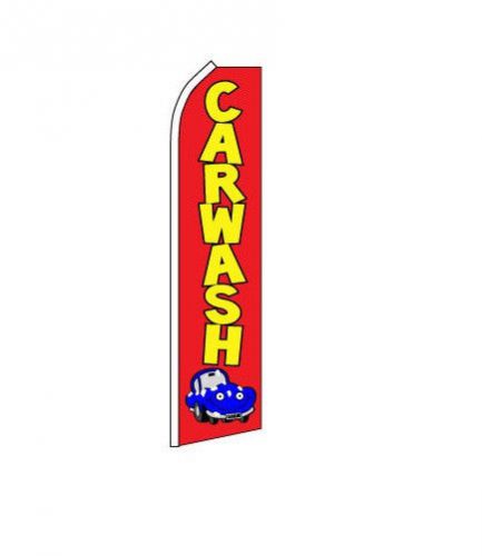 CAR WASH X-Large Swooper Flag - A-204