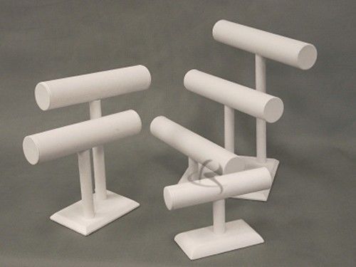 3 pcs bracelet display white velvet #jw-tb105wh+wh-2bars+wh-3bars-l for sale