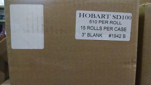 HOBART SD-100  2.28&#034; x 3&#034;  #1942-B  SCALE LABELS