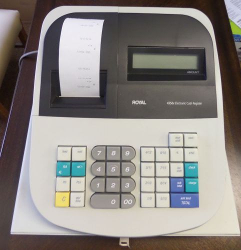 ROYAL 435DX Electronic Cash Register -IN ORIGINAL BOX