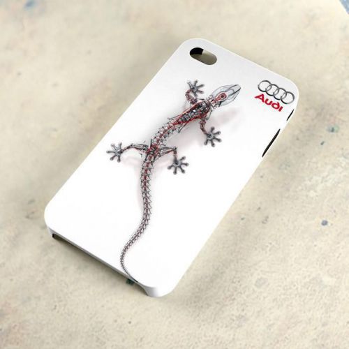 Gecko Audi Quattro Rally Logo Case A92 iPhone 4/5/6 Samsung Galaxy S3/4/5