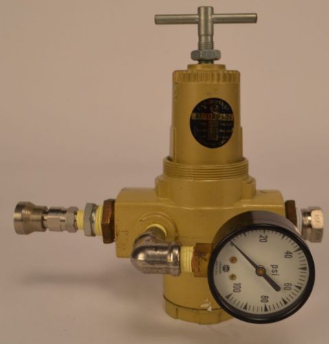 C. A. Norgren R17-601-NGLA Regulator w/ Gauge