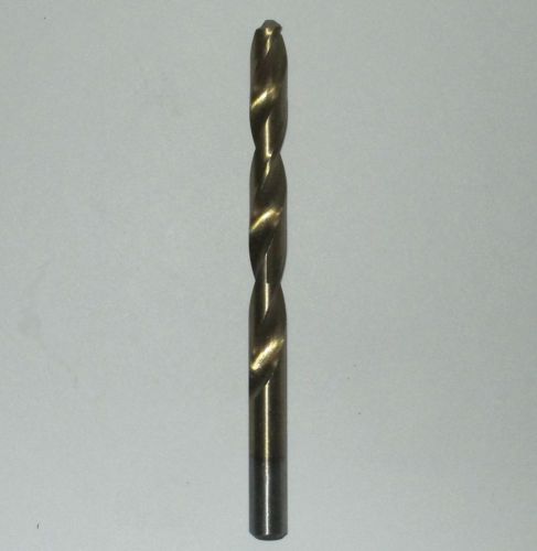 NEW 23/64&#034; TITANIUM NITRIDE HIGH SPEED STEEL DRILL BIT 4-3/4&#034; OAL; $1 OFF 2ND+