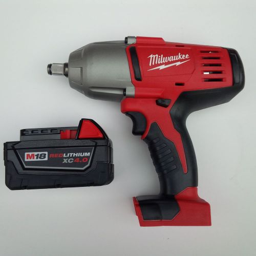 New Milwaukee 2663-20 18V 1/2 Impact Wrench,4.0 48-11-1840 Battery M18 Friction