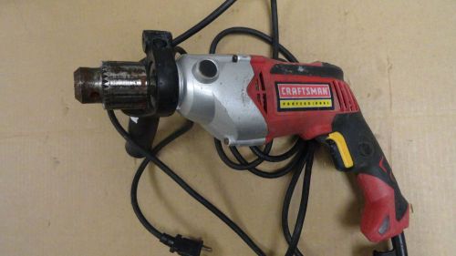 Craftsman Professional 28129 8.0 amp Corded 1/2&#039;&#039; Hammer Drill, no depth gauges