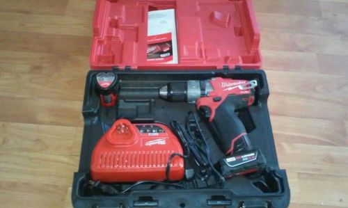 Milwaukee m12 fuel 1/2 hammer drill/driver kit