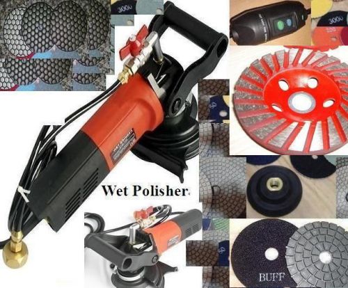 Wet concrete polisher premium dry wet pad glaze buff pad cup wheel stone granite for sale