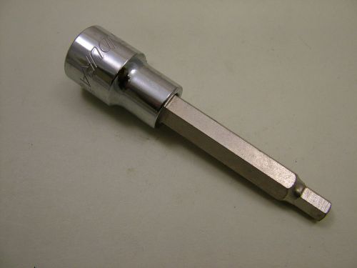 Hex allen key bit socket ex.long 100mm 1/2&#034;drive 7mm endura industrial quality for sale