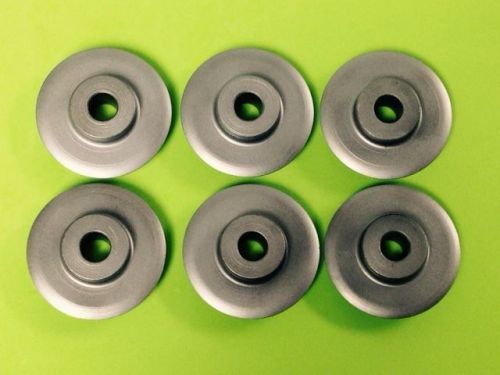 (6) SIX NEW RIDGID P/N 33145 F-367 No. 6 HEAVY DUTY CUTTER WHEEL 6-S, 208, 209