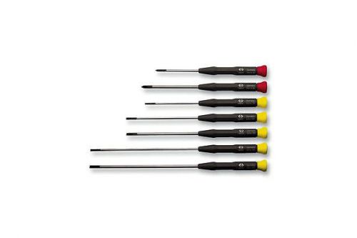 CK T4883X PRECISION SCREWDRIVER SET - SLOTTED &amp; PHILLIPS - 7 PIECES